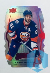 2016-17 UD MVP Level 1 Gold Colors & Contours Frans Nielsen #63 Die-Cut